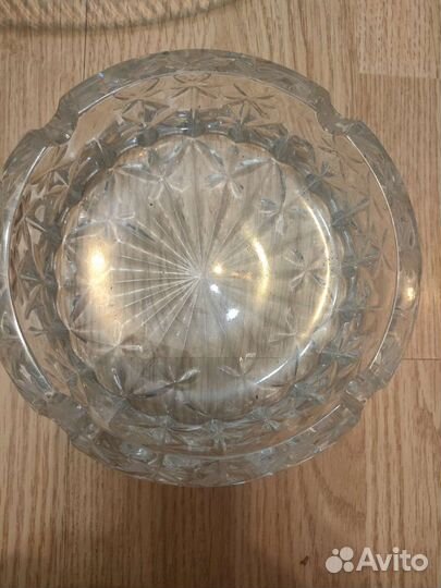 Пепельница хрустальная СССР