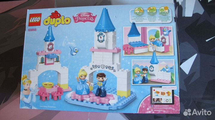 Новый Lego Duplo 10855 Волшебный замок Золушки
