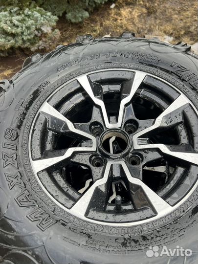 Комплект колес с Maxxis Zilla 27/R12