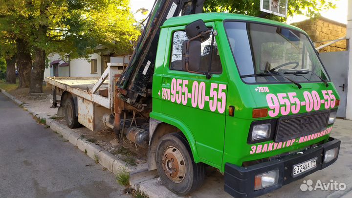 MAN 8.150 с КМУ, 1989