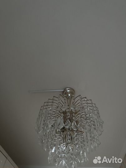 Светильник потолочный хрустальный Гусь-хрусталь