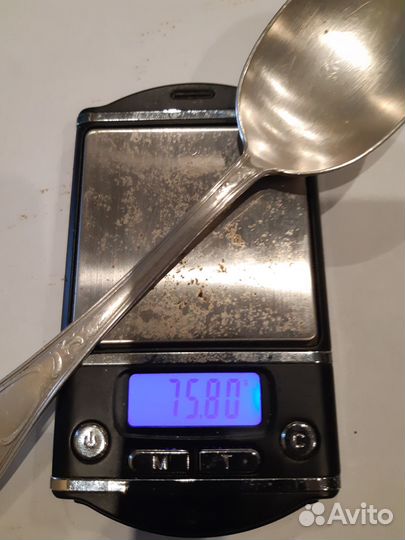 Вилки и ложки. Серебро. Звезда. 875 пр. СССР