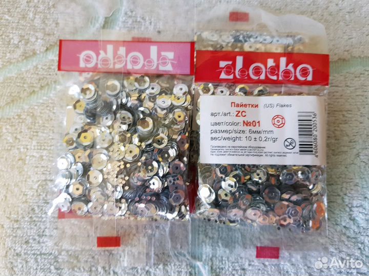 Паейтки и бисер