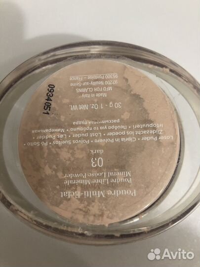 Минеральная пудра италия