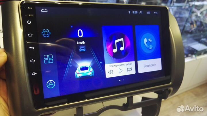 Honda fit jazz андроид магнитола новая