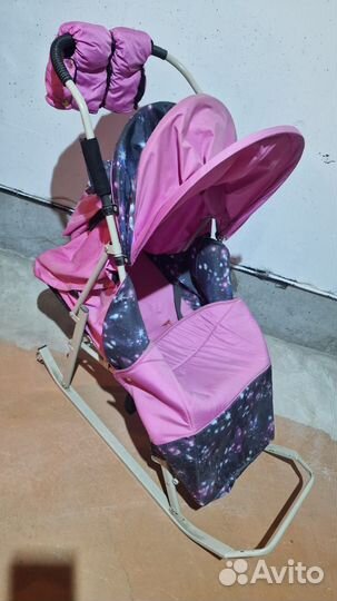 Коляска санки