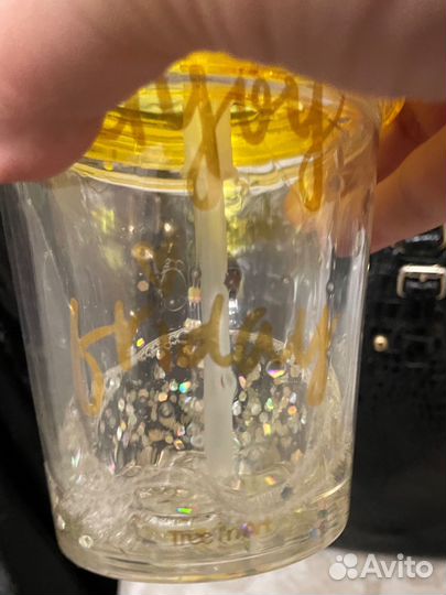 Стаканчик с трубочкой