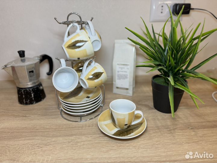 Кофейный сервиз на 6 персон