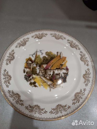 Тарелка декоративная,Менажница фарфоровая