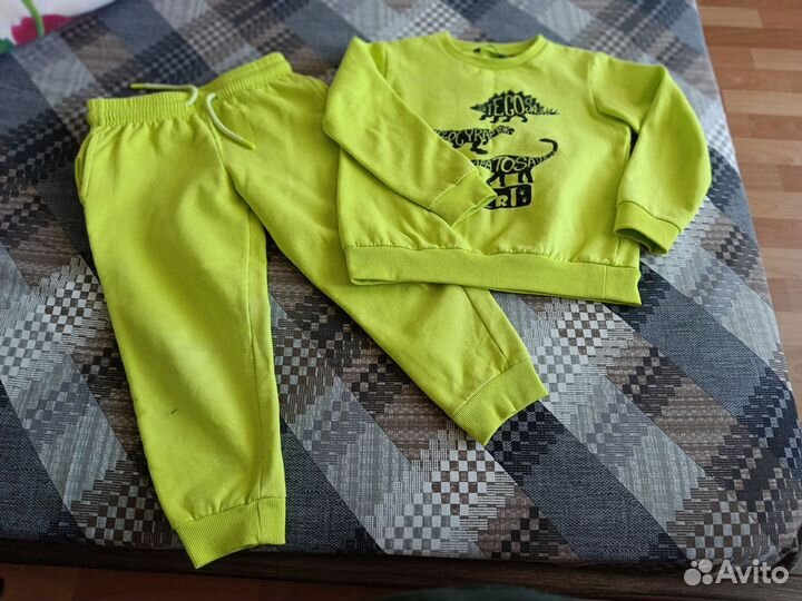 Вещи пакетом на мальчика р 110