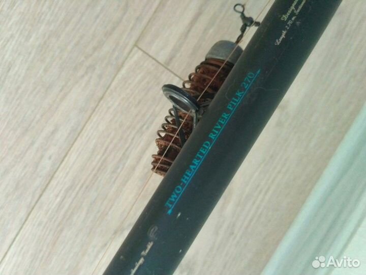 Спининг Mikado и Катушка daiwa regal