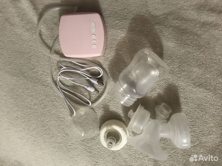 Молокоотсос электрический с бутылочкой