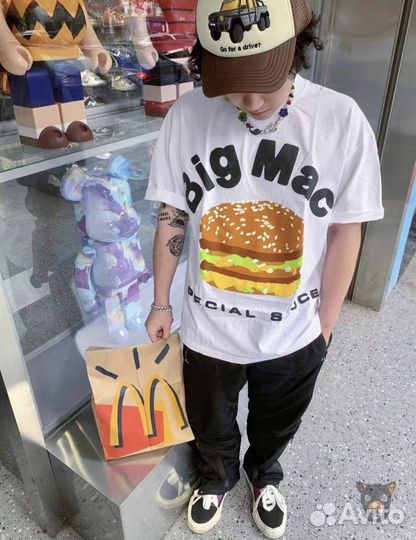 Футболка cpfm Big Mac (оверсайз)