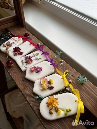 Аромасаше из соевого воска