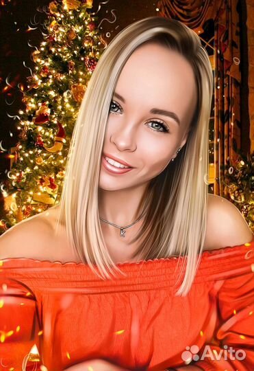 Портрет по фото, картина по фотографии