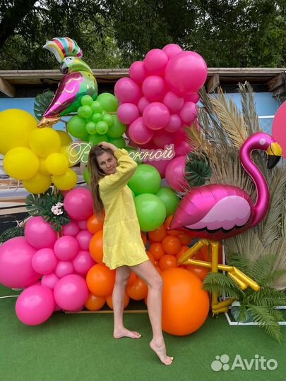 Оформление фотозоны,шарики