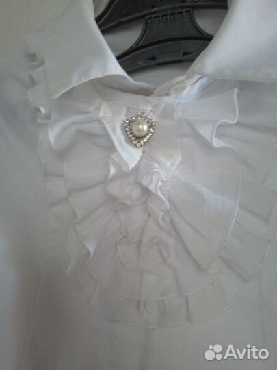 Школьная блузка Карамелли 134-140