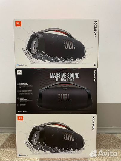 Портативная колонка JBL Boombox 3 black