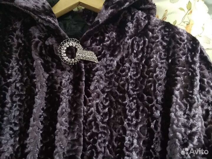 Шубка под каракуль Экомех 56р