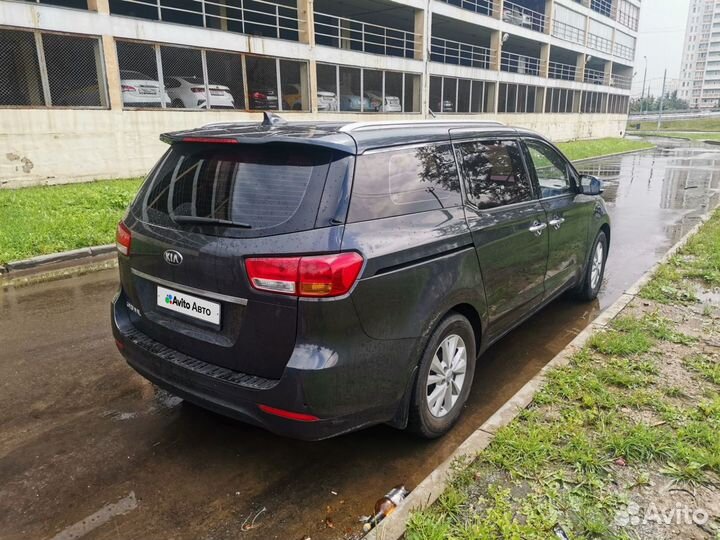 Kia Carnival 2.2 AT, 2017, 119 000 км