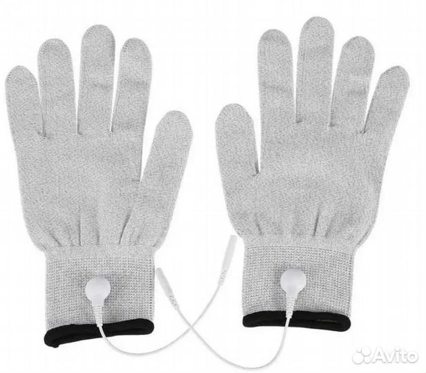Перчатки токопроводящие для массажа