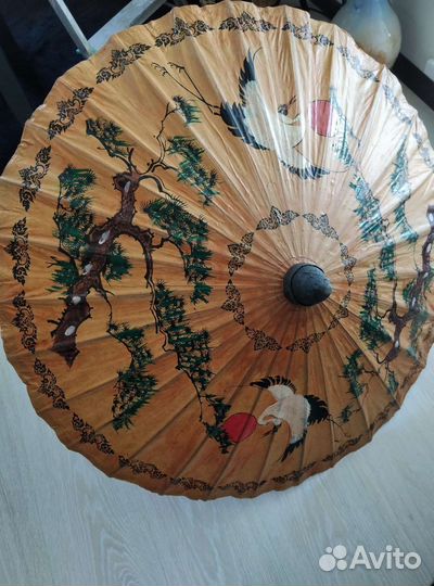 Зонтик декоративный от солнц ручной работы Тайланд