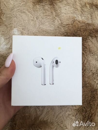Беспроводные наушники airpods 2
