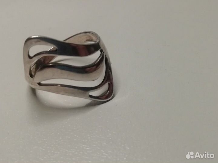 Кольцо серебро 925