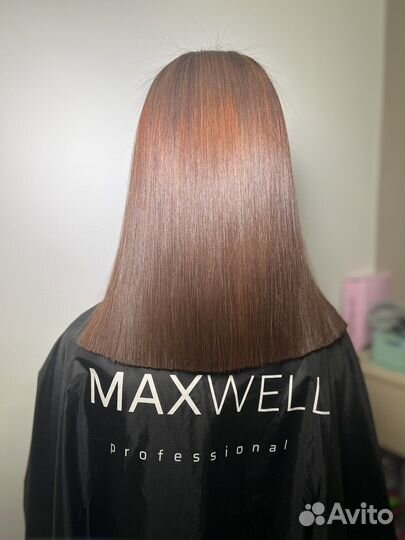 Кератиновое выпрямление