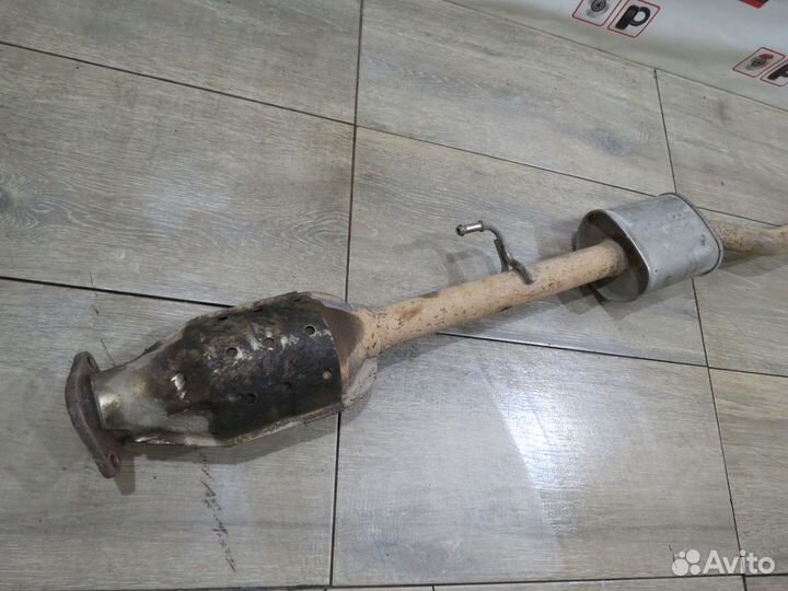 Глушитель основной Hyundai Solaris 2