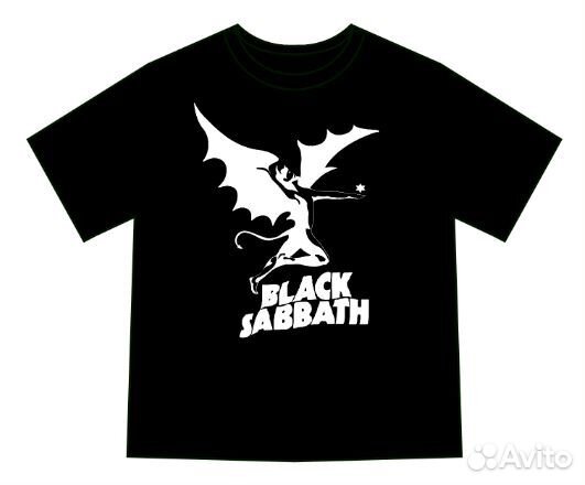 Футболка black sabbath