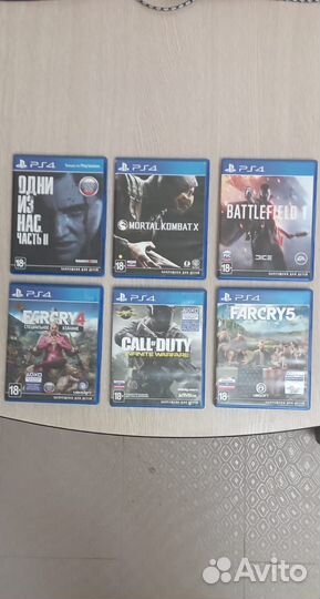 Игровая приставка ps4