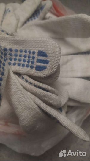 Перчатки высший сорт Х/Б Для сада огорода