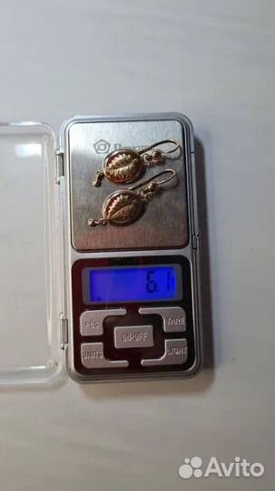 Золотые серьги СССР