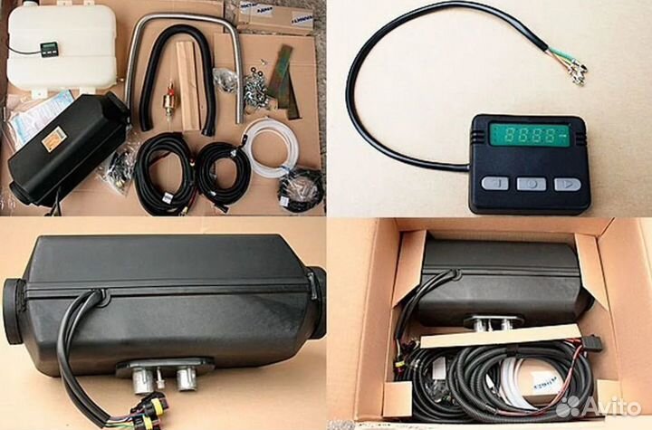 Автономный отопитель сухой фен установка