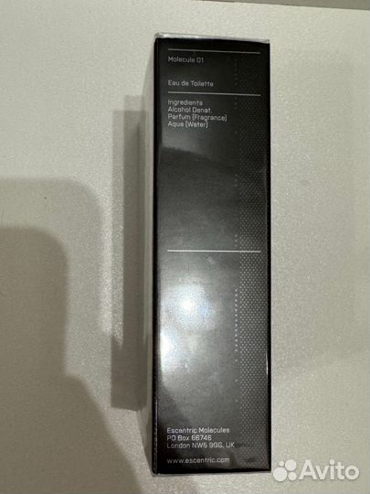 Escentric Molecules Molecule 01 edt 100мл