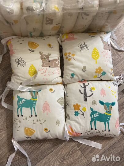 Бортики в кроватку