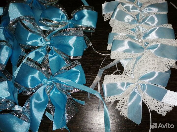 Украшения, бантики на свадьбу, праздник