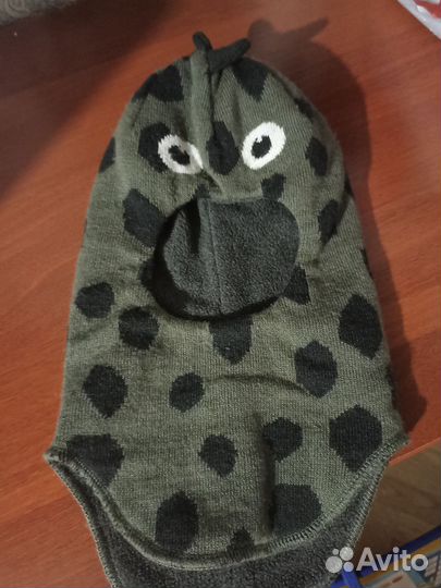 Шапка шлем зимний