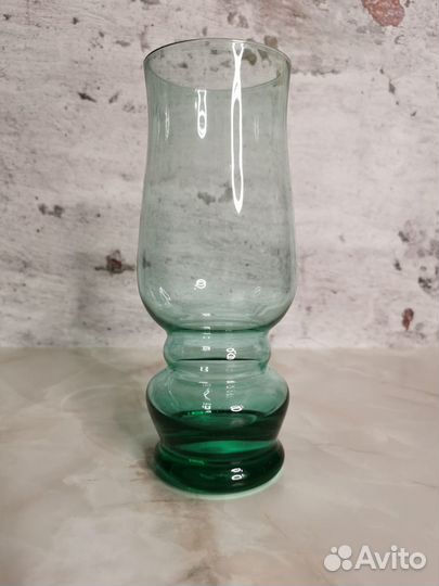 Ваза цветное стекло СССР