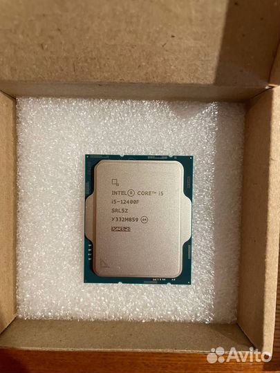 Процессор intel core i5 12400f oem