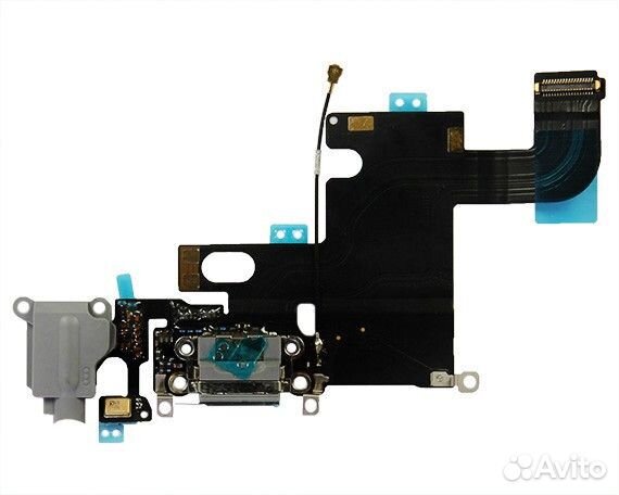 Шлейф iPhone 6 на системный разъем + гарнитура