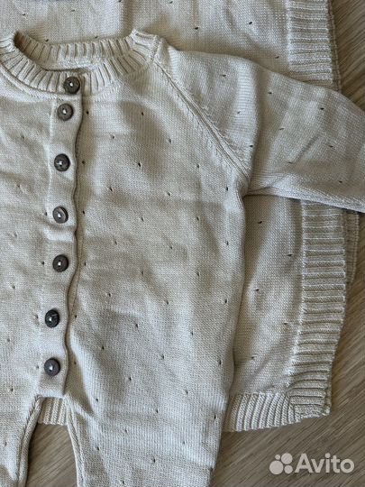 Комплект на выписку с пледом