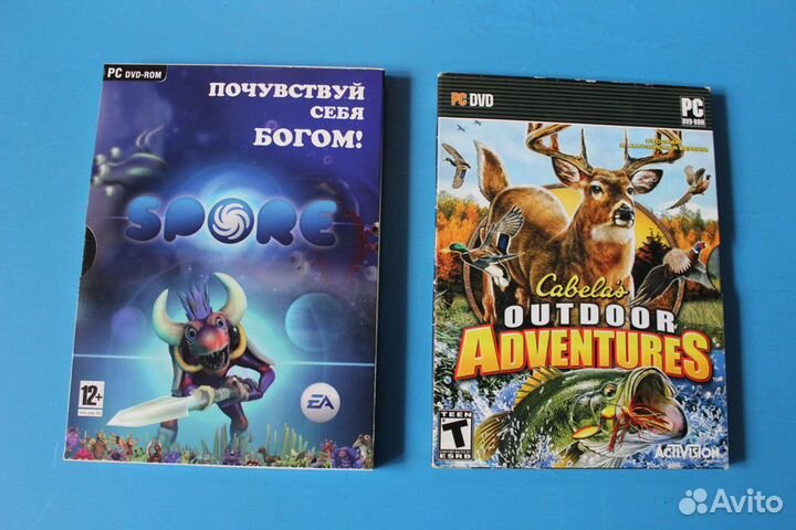 Компьютерные игры Почувствуй себя богом и Cabelas