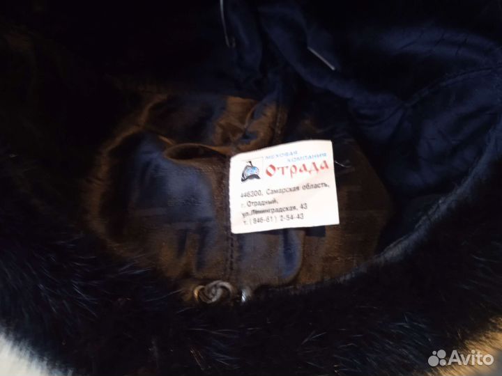 Шапка зимняя меховая женская норка