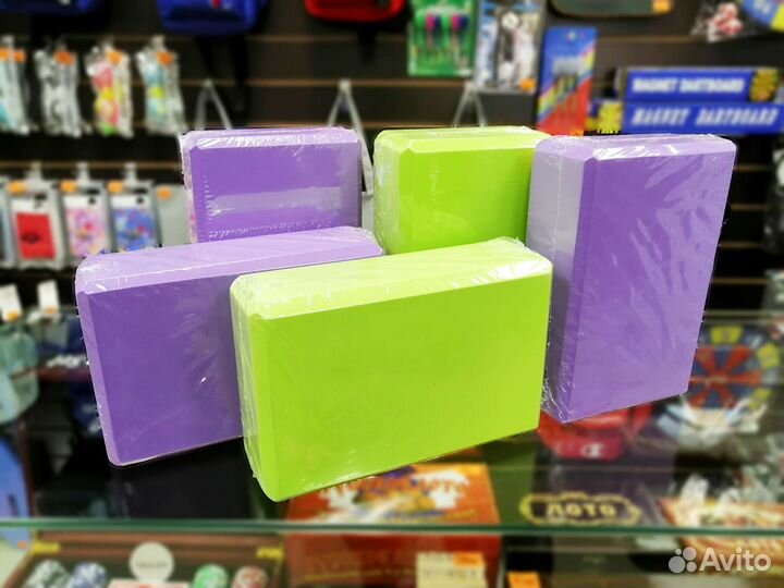 Блок / Кубики для йоги и растяжки