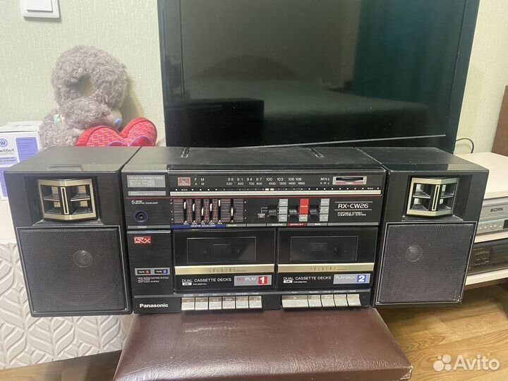 Магнитола panasonic rx-cw26