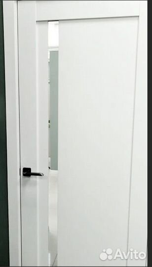 Дверь межкомнатная «Стайл Лайн» Аляска белый