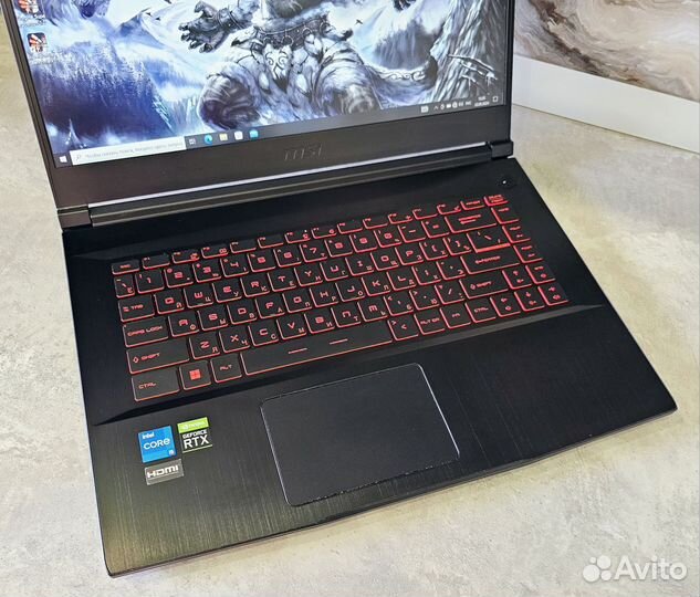 MSI i5 11400h/ Rtx 3050 ti/ 512 ssd