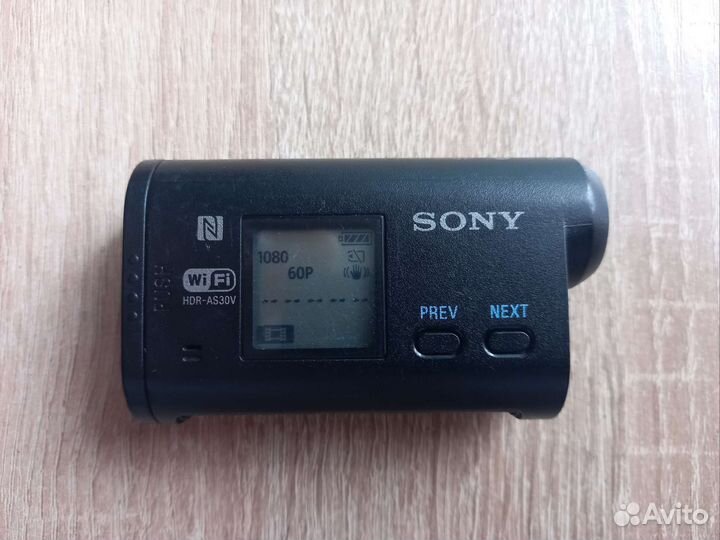 Экшен камера sony hdr as30v